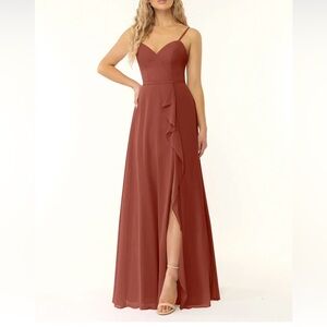 Azazie Naeem Auburn Bridesmaid Dress